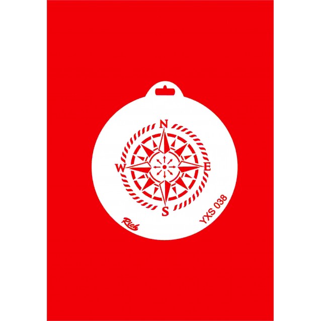 Rich Stencil 14x13cm 038