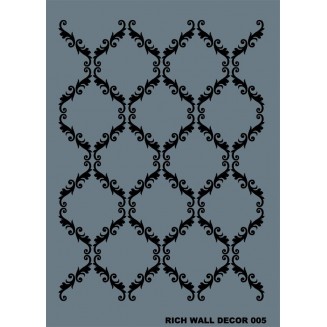 Rich Stencil Τοίχου 50x70cm 005