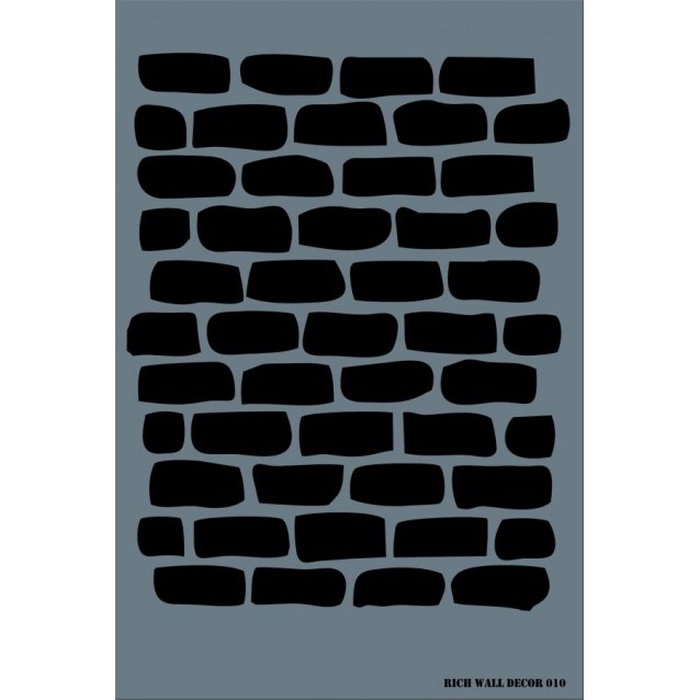 Rich Stencil Τοίχου 50x70cm 010