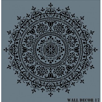 Rich Stencil Τοίχου 50x70cm 017