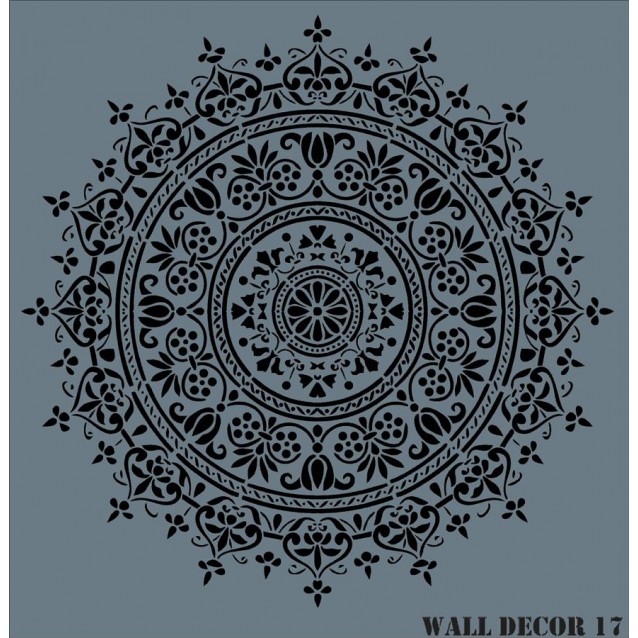 Rich Stencil Τοίχου 50x70cm 017