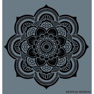 Rich Stencil Τοίχου 50x70cm 020