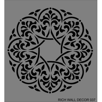Rich Stencil Τοίχου 50x70cm 037