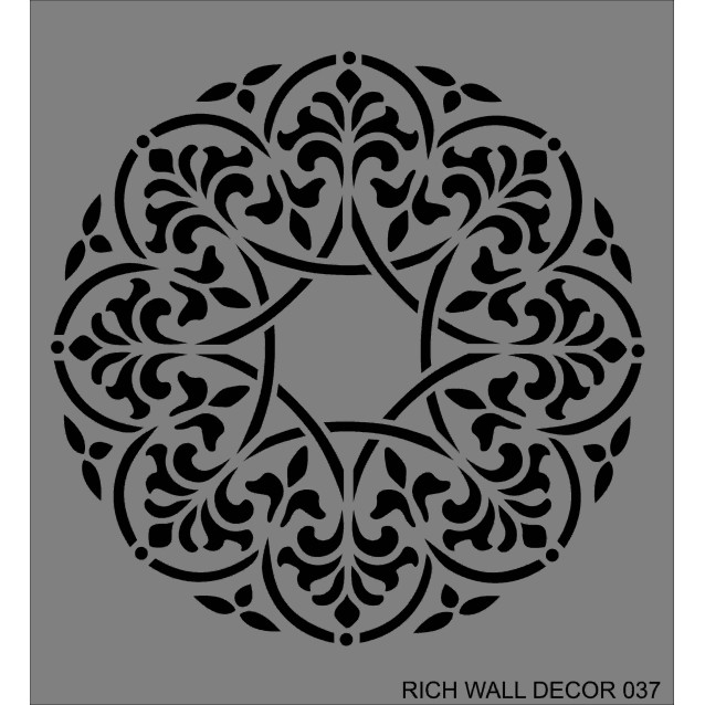 Rich Stencil Τοίχου 50x70cm 037