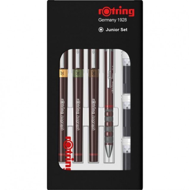Rotring Junior Set Ισογράφοι 0.2/0.3/0.5
