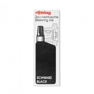 Rotring Μαύρο Μελάνι Ραπιδογράφου 23ml