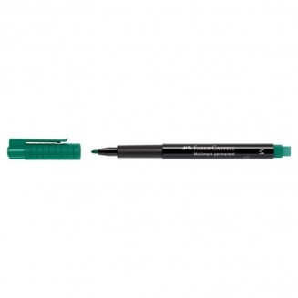Faber Castell Μαρκαδόρος Ανεξίτηλος Multimark M 1.0mm Πράσινος