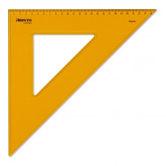 Aristo Τρίγωνο 45 μοιρών / 36cm με Πατούρα
