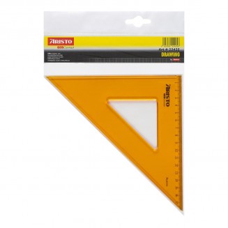 Aristo Τρίγωνο 45 Μοιρών / 25cm με Πατούρα