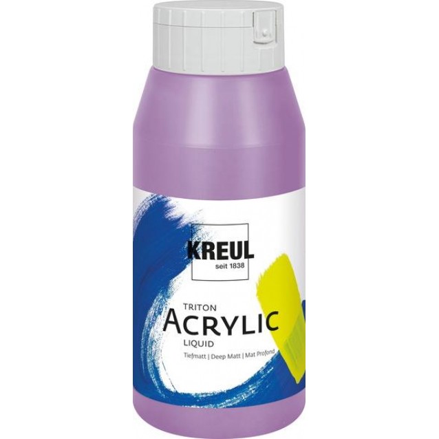 Kreul 750ml Triton Acrylic Liquid Lilac