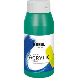 Kreul 750ml Triton Acrylic Liquid Turquoise Green