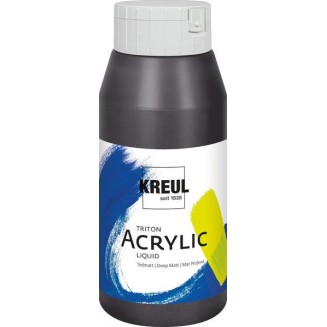Kreul 750ml Triton Acrylic Liquid Paynes Gray