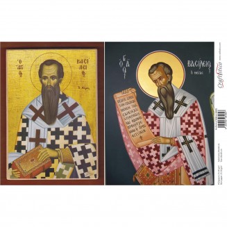 Craftistico Ριζόχαρτο Decoupage 30x40cm Άγιος Βασίλειος