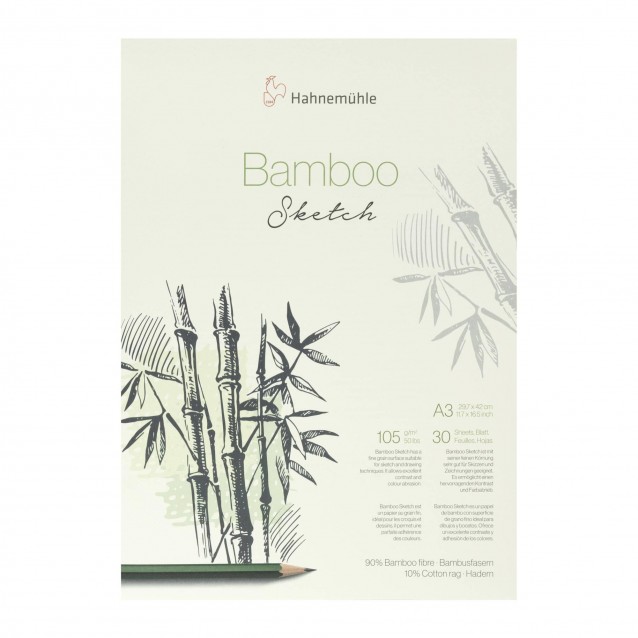 Hahnemuhle Μπλοκ Σχεδίου Bamboo A3 (29,7x42cm) 105gr 30 φύλλων