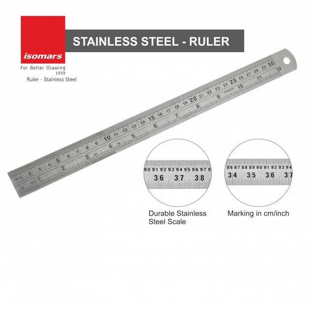 Isomars Χάρακας Μεταλλικός 100x3,8cm