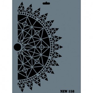 Rich Stencil 25x35cm 158