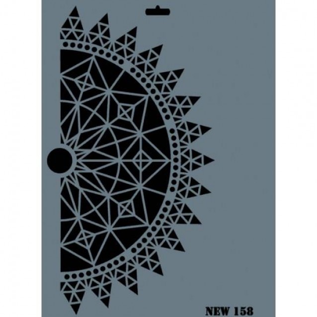 Rich Stencil 25x35cm 158