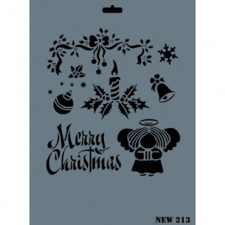 Rich Stencil 25x35cm 213