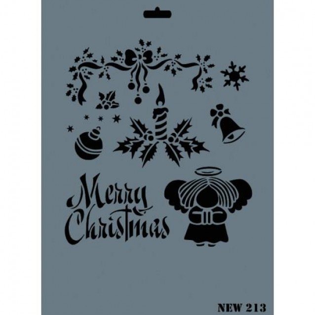 Rich Stencil 25x35cm 213