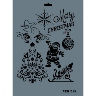 Rich Stencil 25x35cm 215