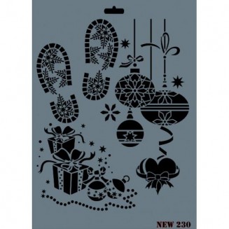 Rich Stencil 25x35cm 230