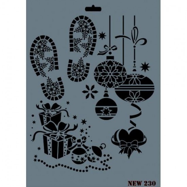 Rich Stencil 25x35cm 230