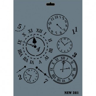 Rich Stencil 25x35cm 281