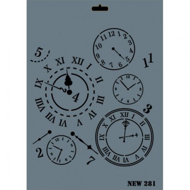 Rich Stencil 25x35cm 281