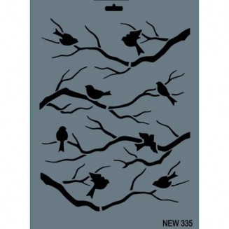 Rich Stencil 25x35cm 335