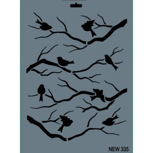 Rich Stencil 25x35cm 335