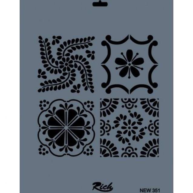 Rich Stencil 25x35cm 351