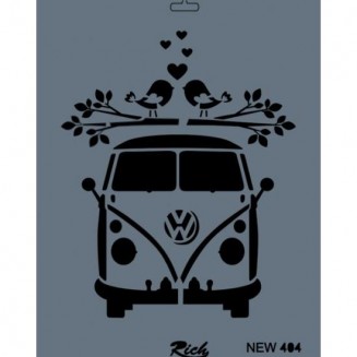 Rich Stencil 25x35cm 404