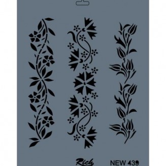 Rich Stencil 25x35cm 439