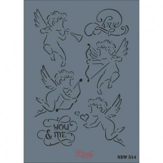 Rich Stencil 25x35cm 514