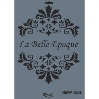 Rich Stencil 25x35cm 553