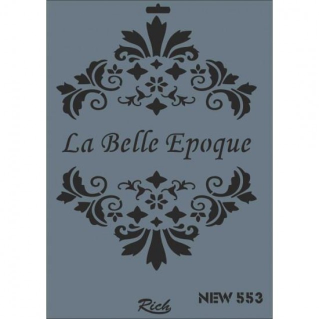 Rich Stencil 25x35cm 553