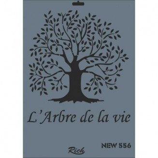 Rich Stencil 25x35cm 556