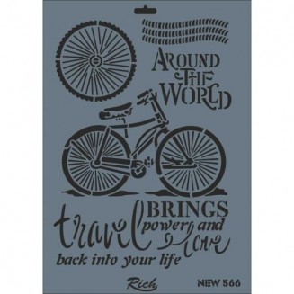 Rich Stencil 25x35cm 566