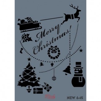 Rich Stencil 25x35cm 645