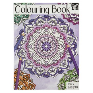Craft ID Anti-Stress Colouring Book 20,5x15,7 144 σελίδες 120gr Mandala
