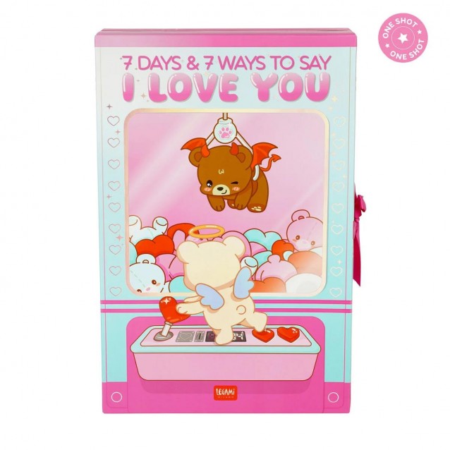 Legami Valentine Κουτί με 7 Εκπλήξεις 7 Μέρες, 7 Τρόποι να Πεις Σ’ Αγαπώ