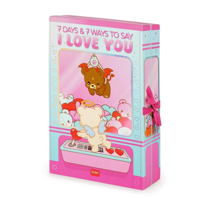 Legami Valentine Κουτί με 7 Εκπλήξεις 7 Μέρες, 7 Τρόποι να Πεις Σ’ Αγαπώ