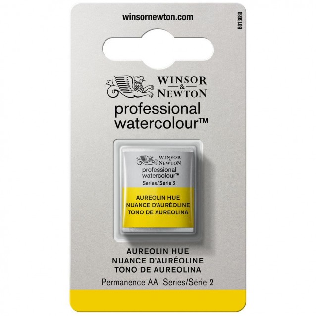 Winsor & Newton Half Pan Ακουαρέλας Professional 417 Aureolin Hue Series 2