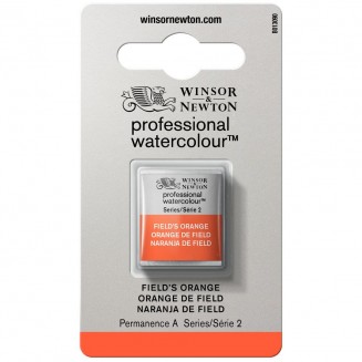 Winsor & Newton Half Pan Ακουαρέλας Professional 418 Fields Orange Series 2