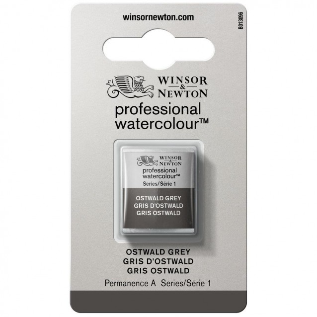 Winsor & Newton Half Pan Ακουαρέλας Professional 428 Ostwald Grey Series 1