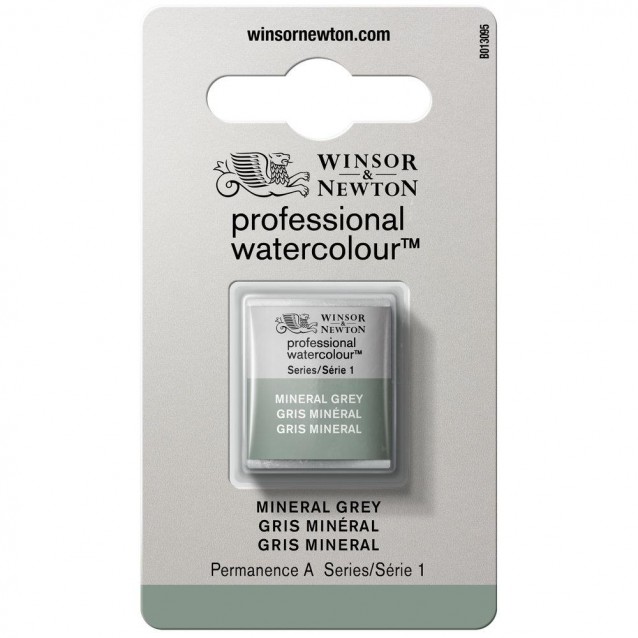 Winsor & Newton Half Pan Ακουαρέλας Professional 427 Mineral Grey Series 1