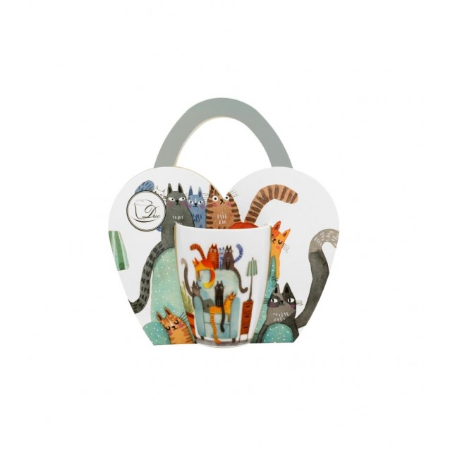 Πορσελάνινη Κούπα Cats World 360ml The Chair