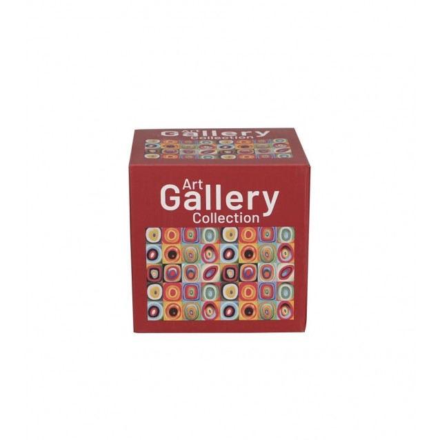 Πορσελάνινη Κούπα Art Gallery 360ml Squares with Circles Wassily Kandinsky