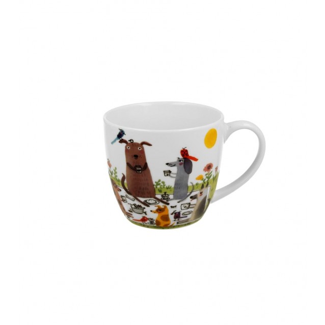 Πορσελάνινη Κούπα Dogs World 460ml Picnic
