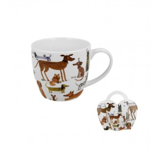 Πορσελάνινη Κούπα Dogs World 460ml Various Dogs